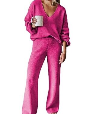 Amazon pink set Like New size M
